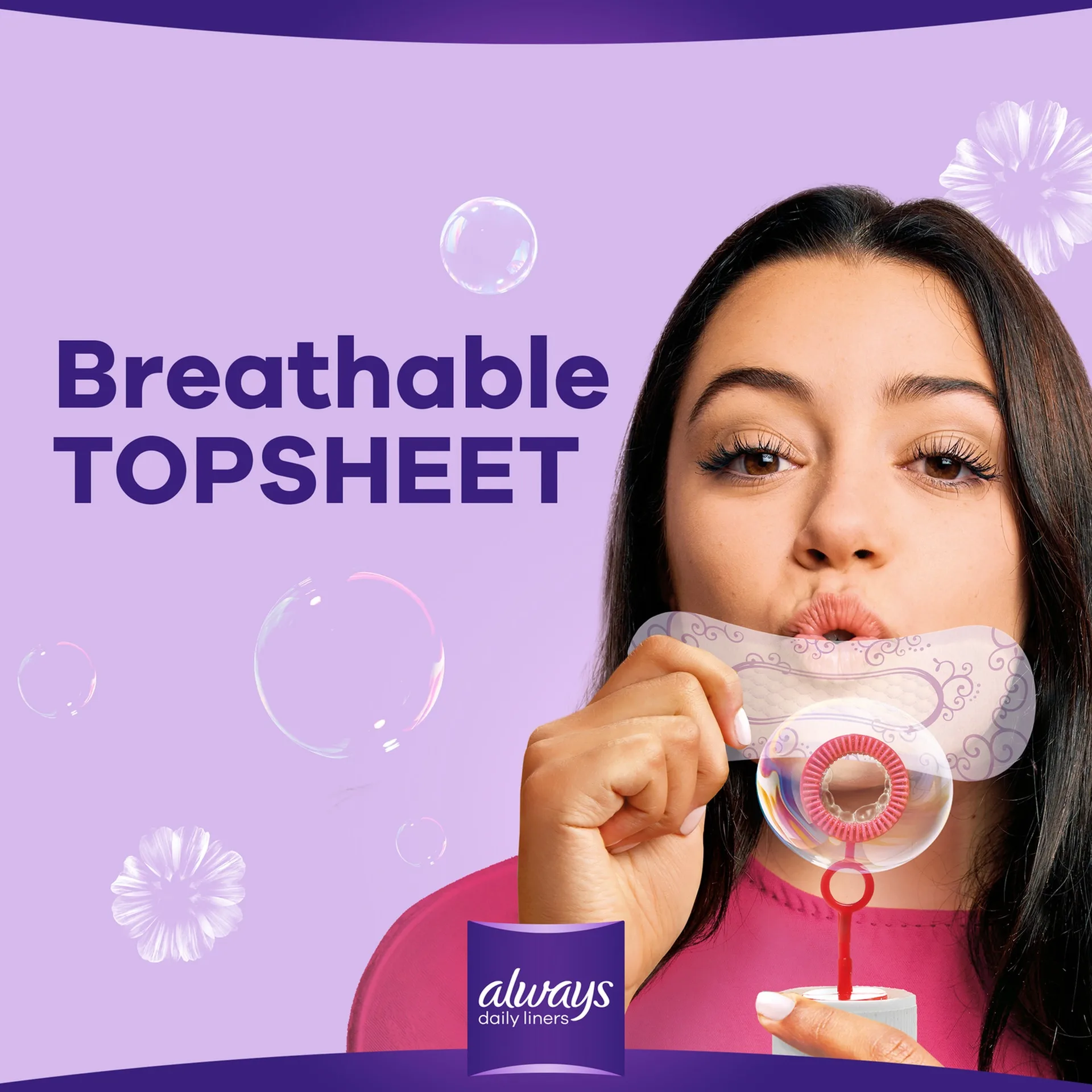 Always Comfort & Protect Normal Pantyliners 40's