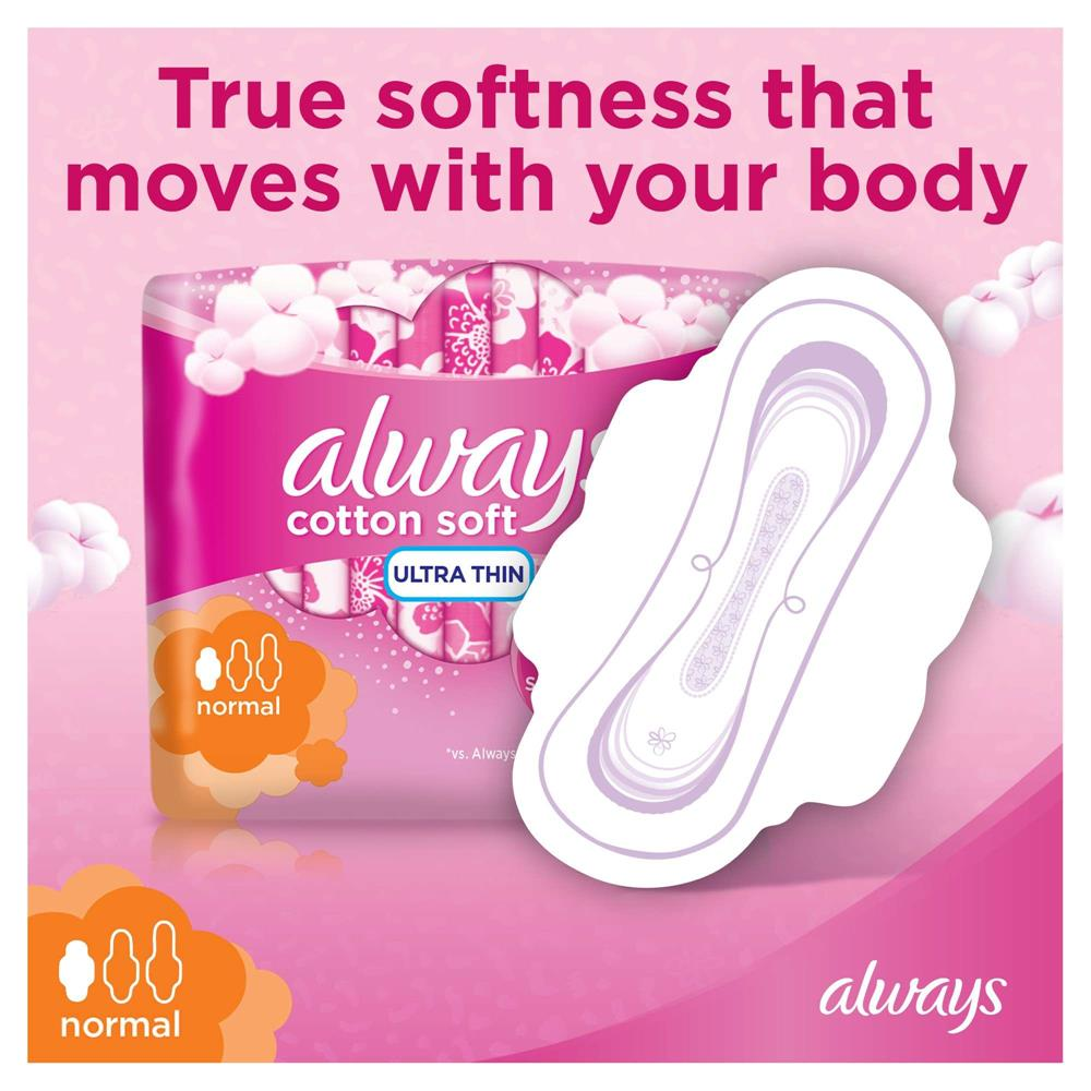 Always Napkin Cotton Soft Ultra Normal 20's