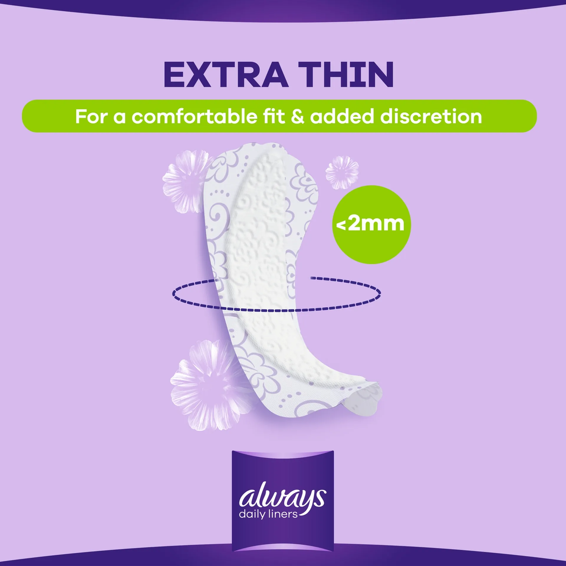 Always Multiform Protect Liners 20's