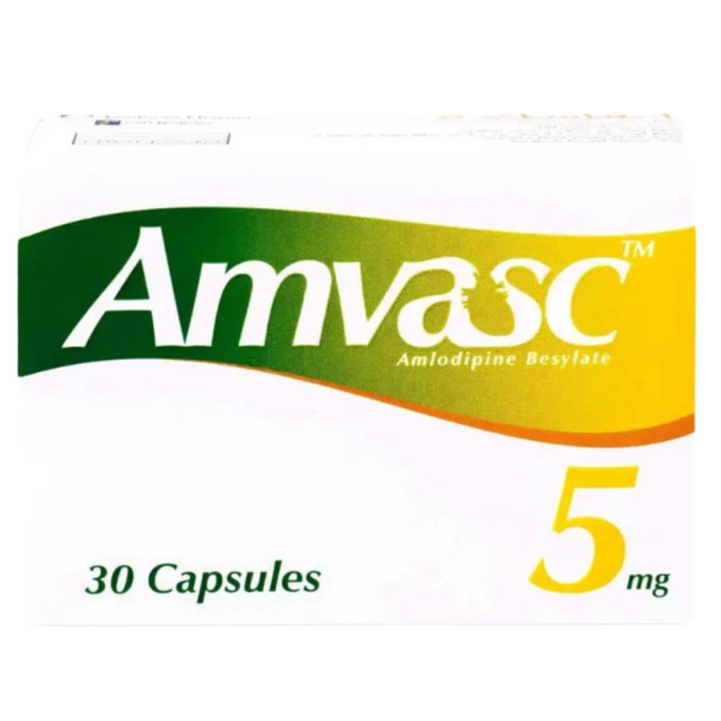 Amvasc 5mg ( Hard Gelatin) 30 Capsules