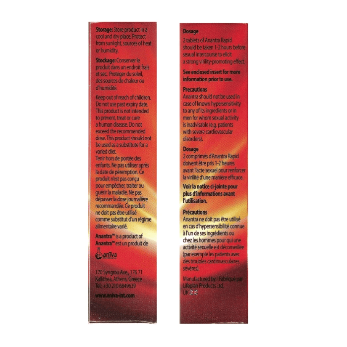 Anantra Rapid 2'S Blister
