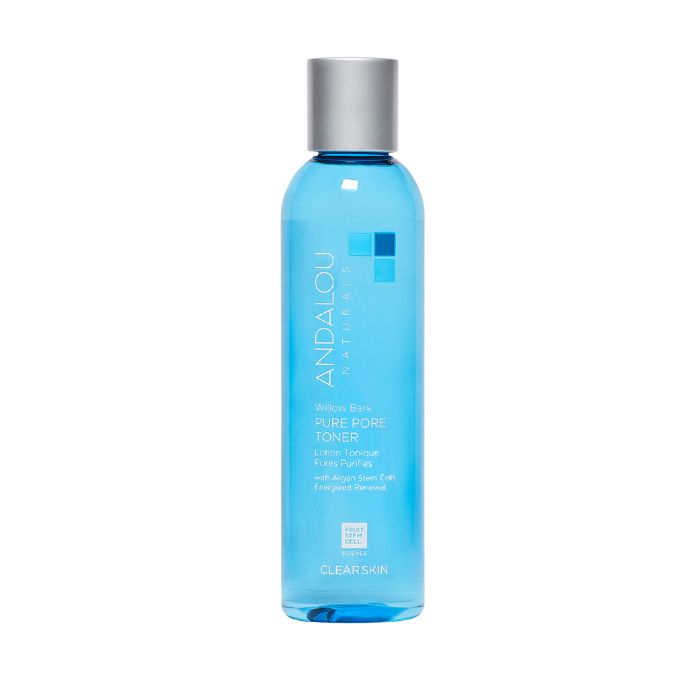 Andalou Aloe + Willow Bark Pore Minimizer – Clarifying Toner for Oily, Acne-Prone Skin with Aloe & Witch Hazel 178ml