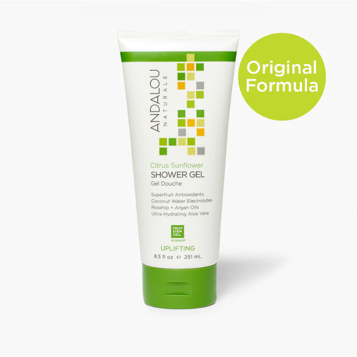 أندالو ناتشورالز جل استحمام سيترس فيربينا منشط، غسول جسم طبيعي لجميع أنواع البشرة 8.5 أونصة