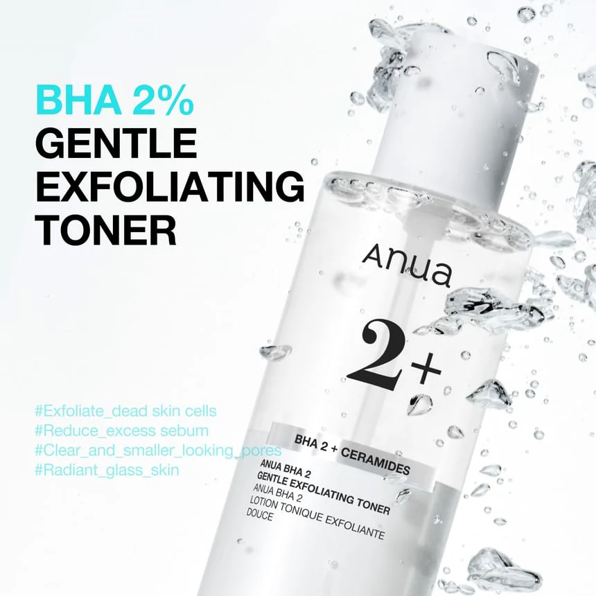 Anua BHA 2 + Ceramides Gentle Exfoliating Toner 150ml