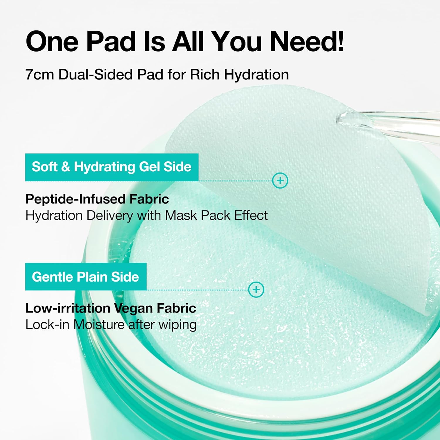 Anua PDRN 100 Hyaluronic Acid Glow Pad 180ML 60s