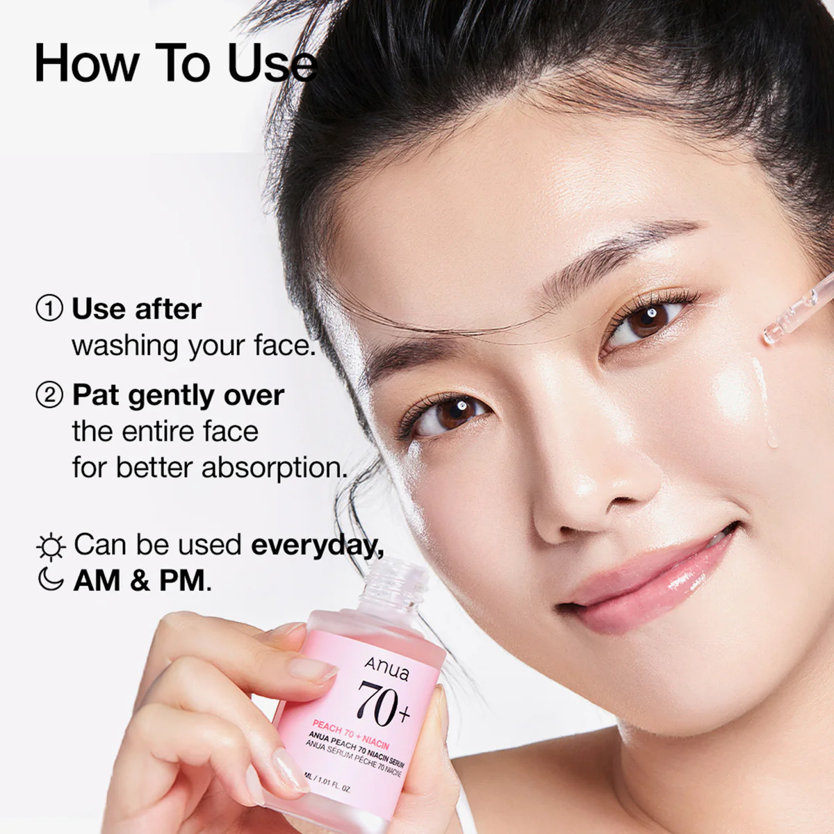 Anua Peach 70 + Niacin Serum 30ml