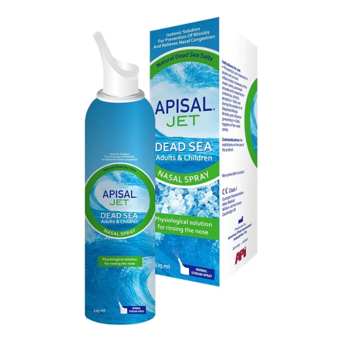 Apisal Jet Dead Sea Adult & Children Nasal Spray 125ML