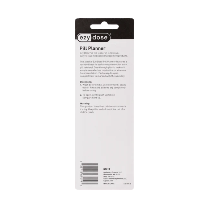 Apothecary Contour Pill Reminder Xl