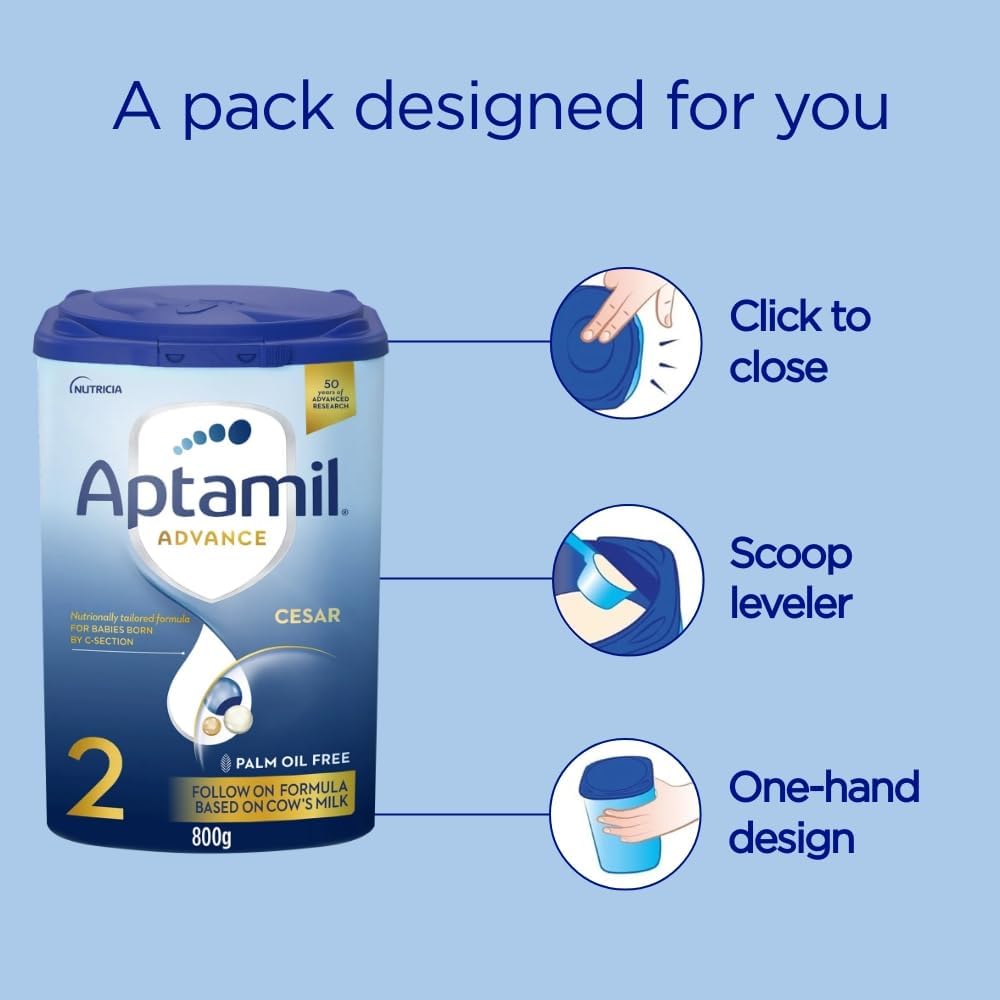 Aptamil Advance Cesar 2 Milk Formula 800g
