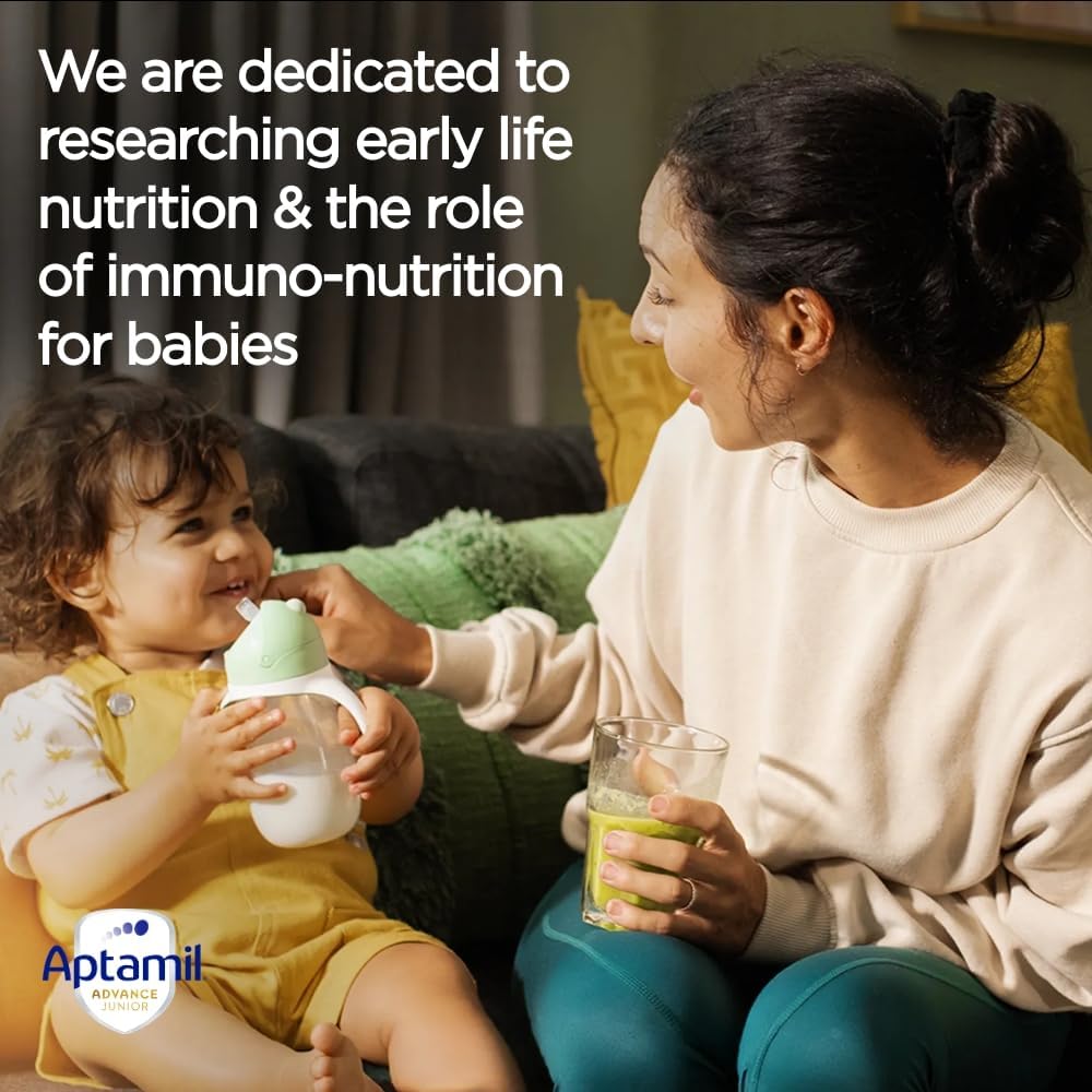Aptamil Advance Junior Stage 3 Palm Oil Free Milk Formula For 1 To 3 Years 400g, Pack of 2's