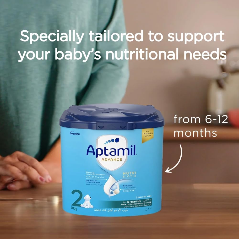 Aptamil Advance Palm Oil Free 2 Milk Formula 400g