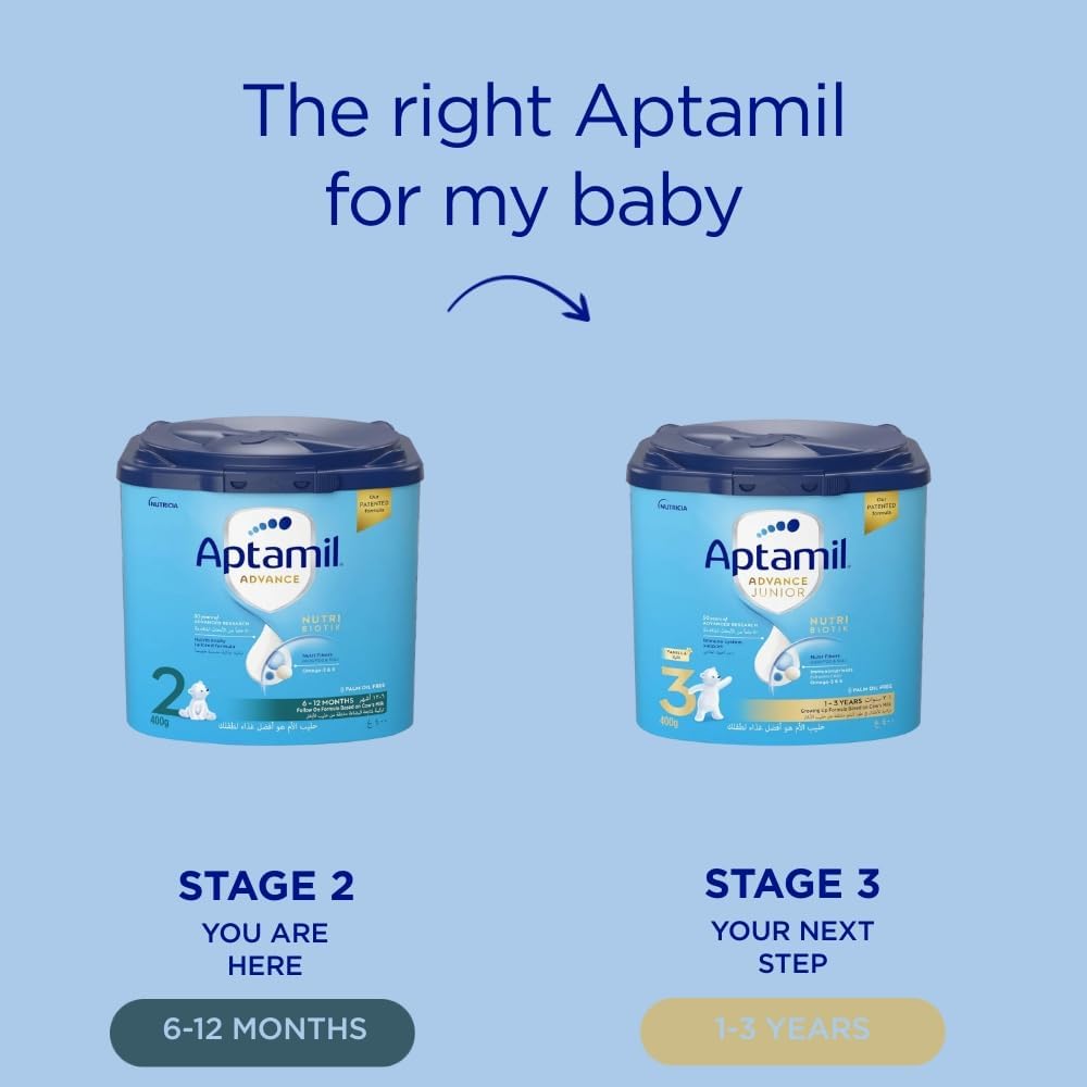 Aptamil Advance Palm Oil Free 2 Milk Formula 400g