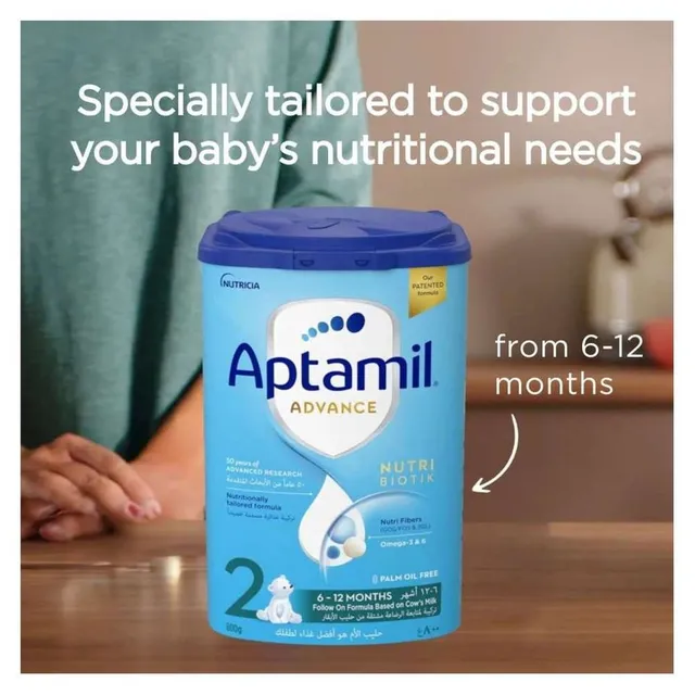 Aptamil Advance Palm Oil Free 2 Milk Formula 800g