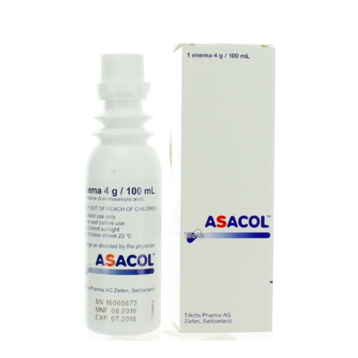 ASACOL 4GM 4% ENEMA 100ML BOT