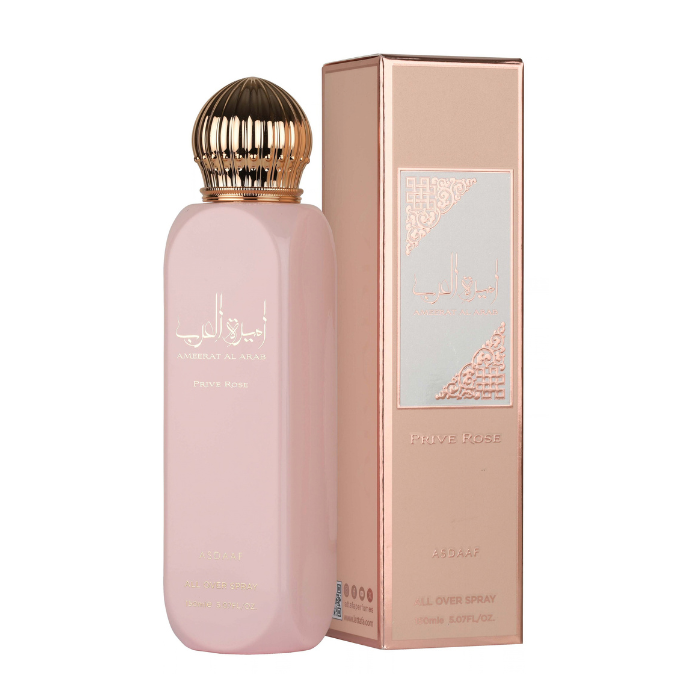 Asdaaf Ameerat Al Arab Prive Rose Women All Over Spray 150ml