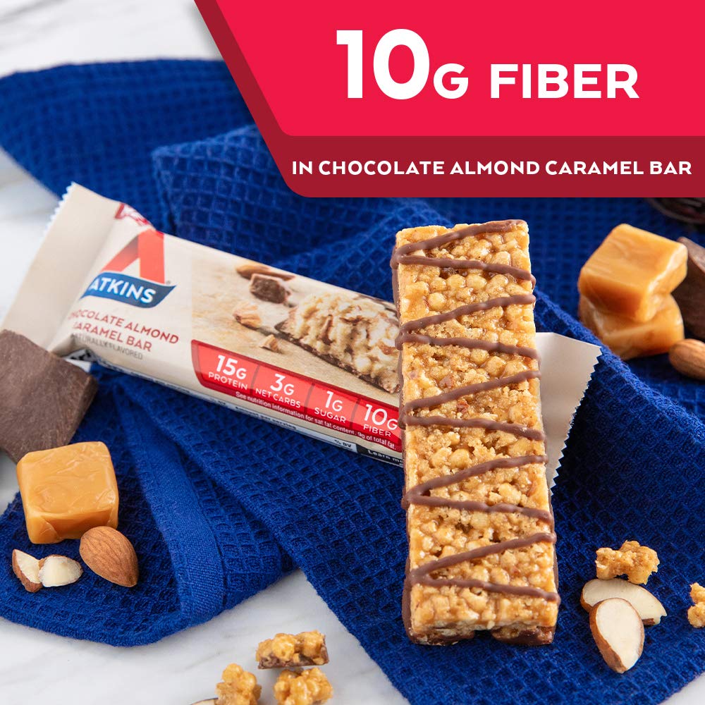 Atkins Protein Meal Bar Chocolate Almond Caramel 5's