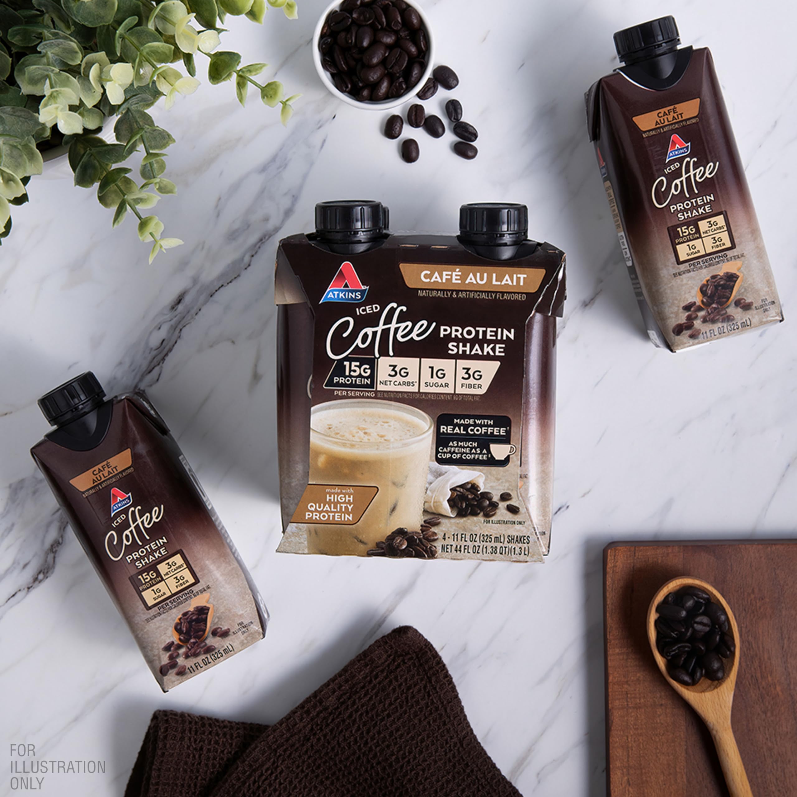 Atkins Ready To Drink  Coffee Shake 330 ml