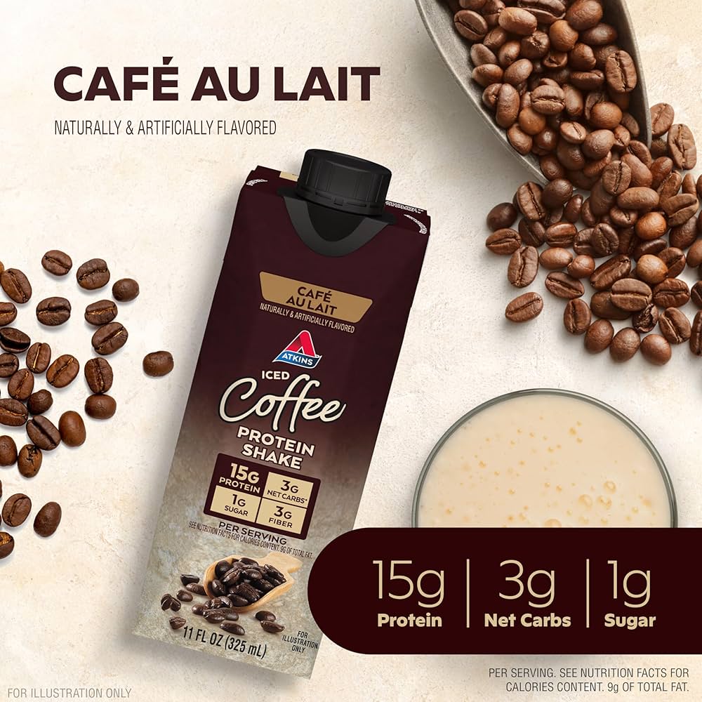 Atkins Ready To Drink  Coffee Shake 330 ml