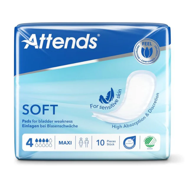 أتيندز حفاظات سحب لكبار السن لسلس البول 8 Medium عدد 16