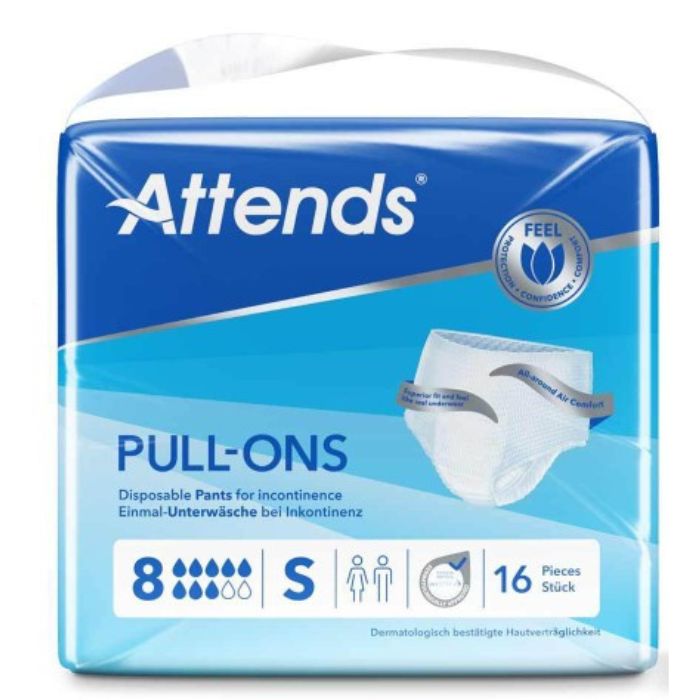 أتيندز حفاظات سحب لكبار السن لسلس البول 8 small عدد 16