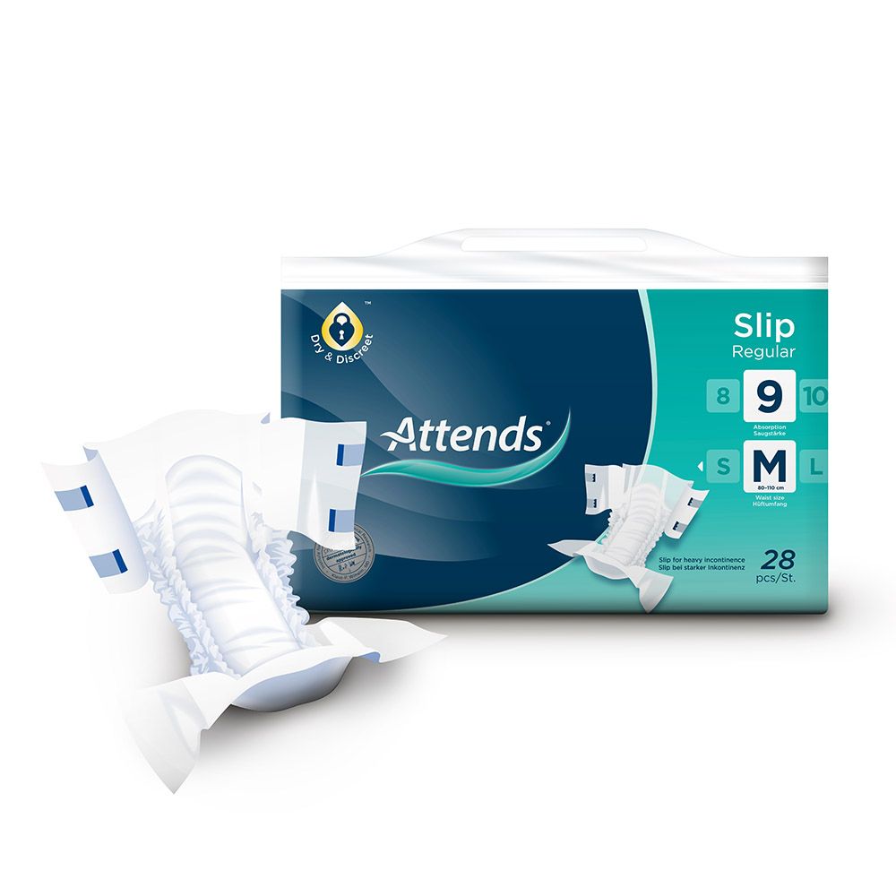 Attends Slip Regular 9 Medium 28's