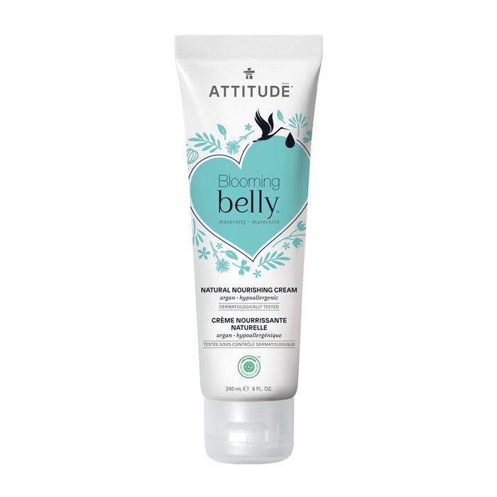 Attitude Blooming Belly Natural Nourish Cream Argan 240 ml