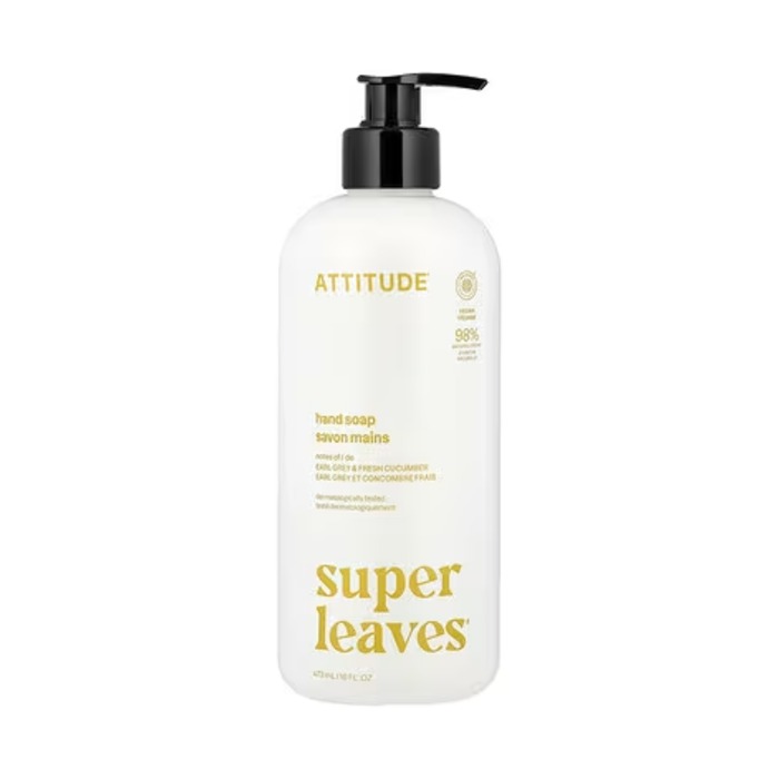 Attitude Super Leaves Hand Soap White Tea Leaves 473 ml