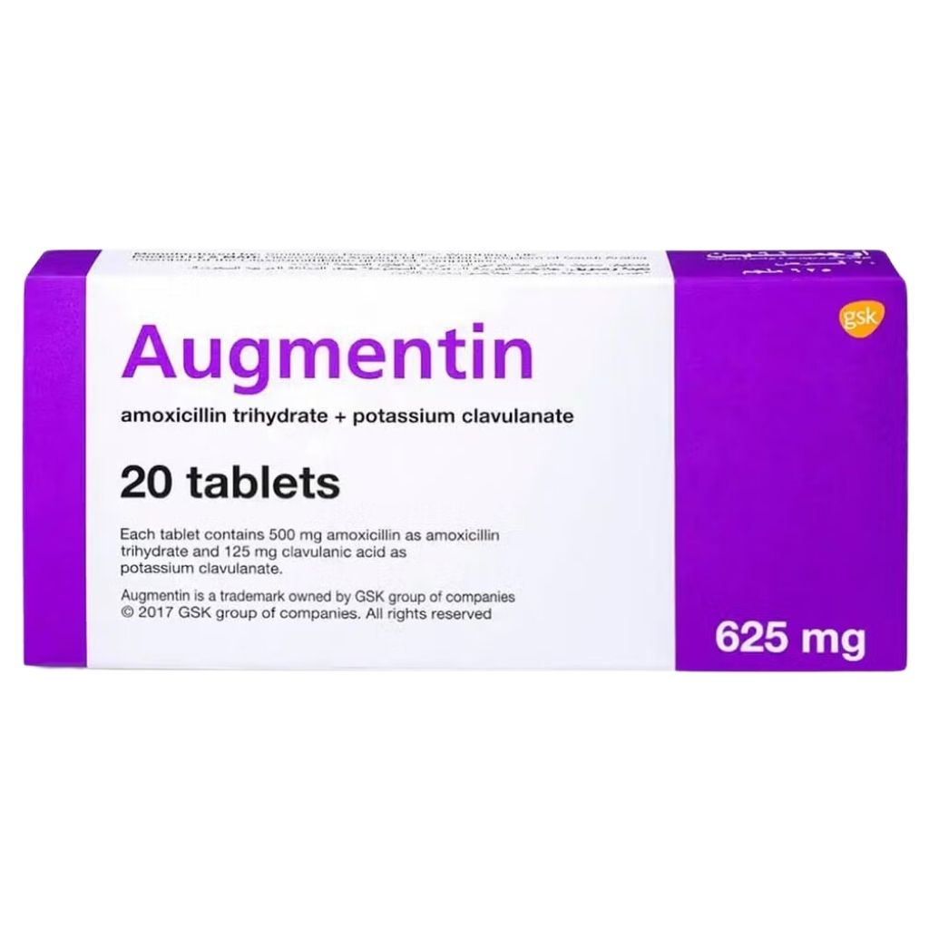 Augmentin 625mg Tab 20s (10sblister X 2)