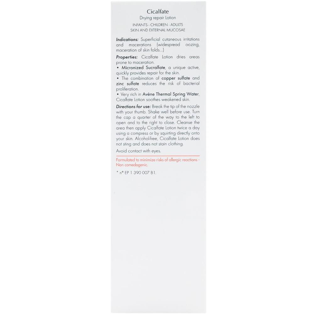Avene Cicalfate Drying Repair Lotion 40 ml