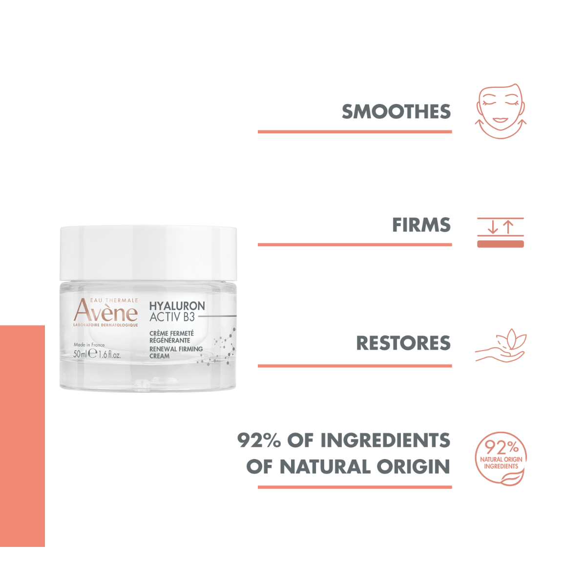 Avene Hyaluron Activ B3 Cell Renewal Cream 50ml