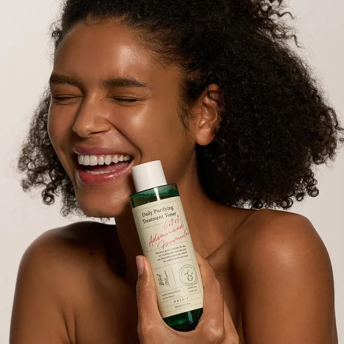 أكسيس-واي تونر علاج يومي منقي - مهدئ، مقاوم لحب الشباب، مصغر للمسام، عناية كورية بالبشرة 200 مل