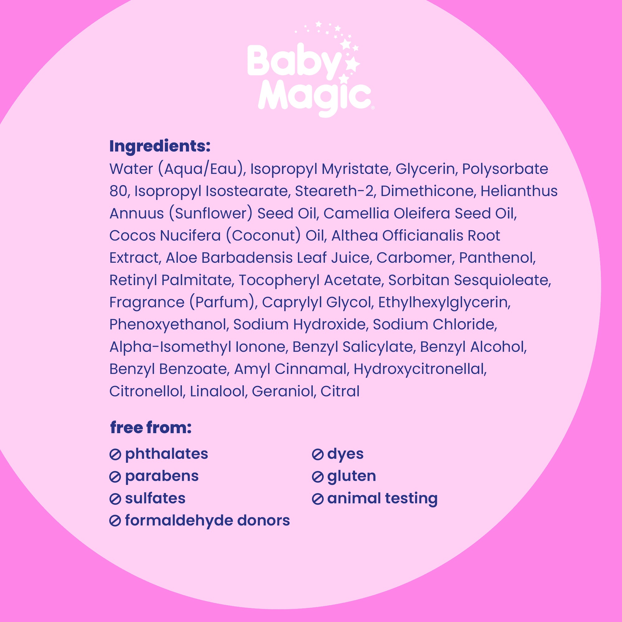 Baby Magic Creamy Baby Oil Original Scent 254ml