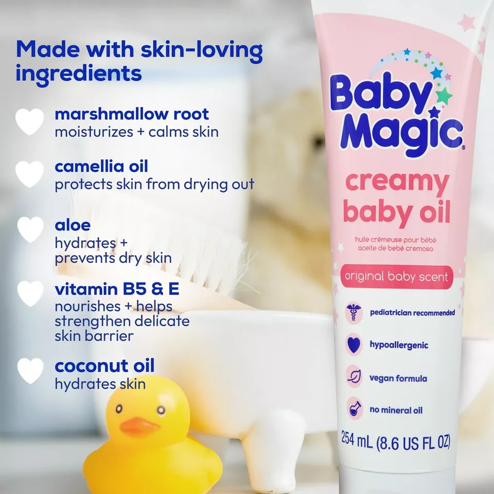 Baby Magic Creamy Baby Oil Original Scent 254ml