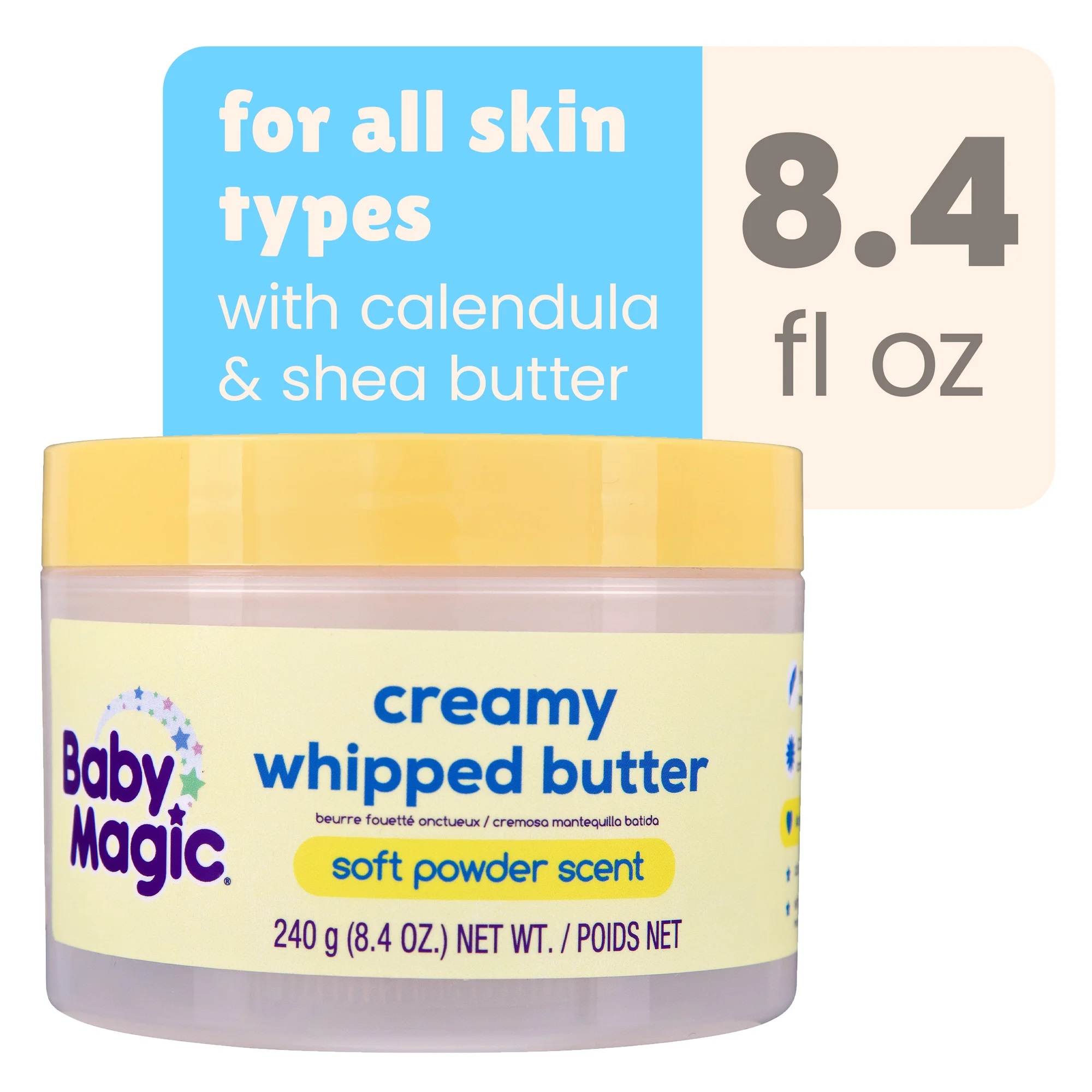 Baby Magic Soft Powder Creamy Whipped Butter 240g