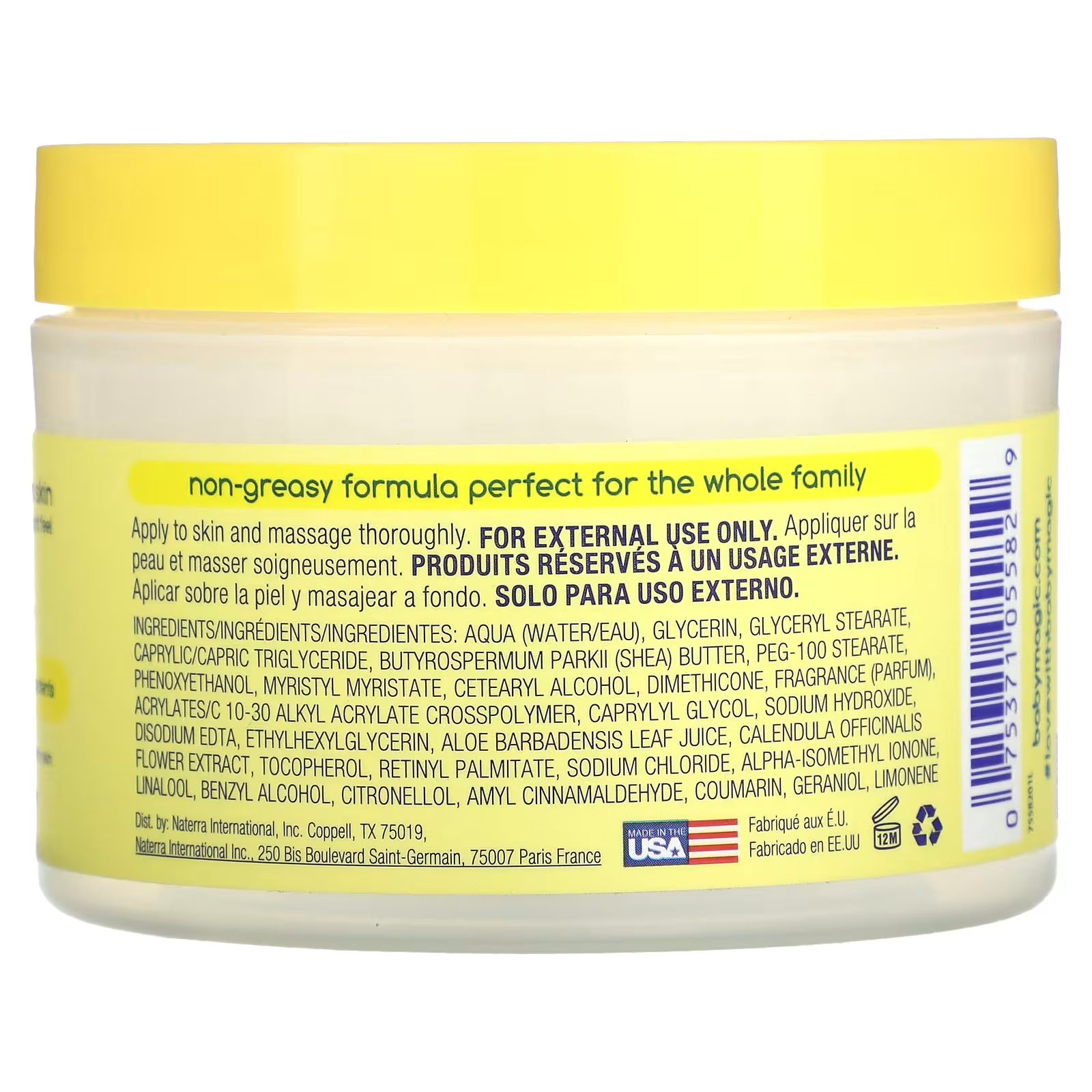 Baby Magic Soft Powder Creamy Whipped Butter 240g