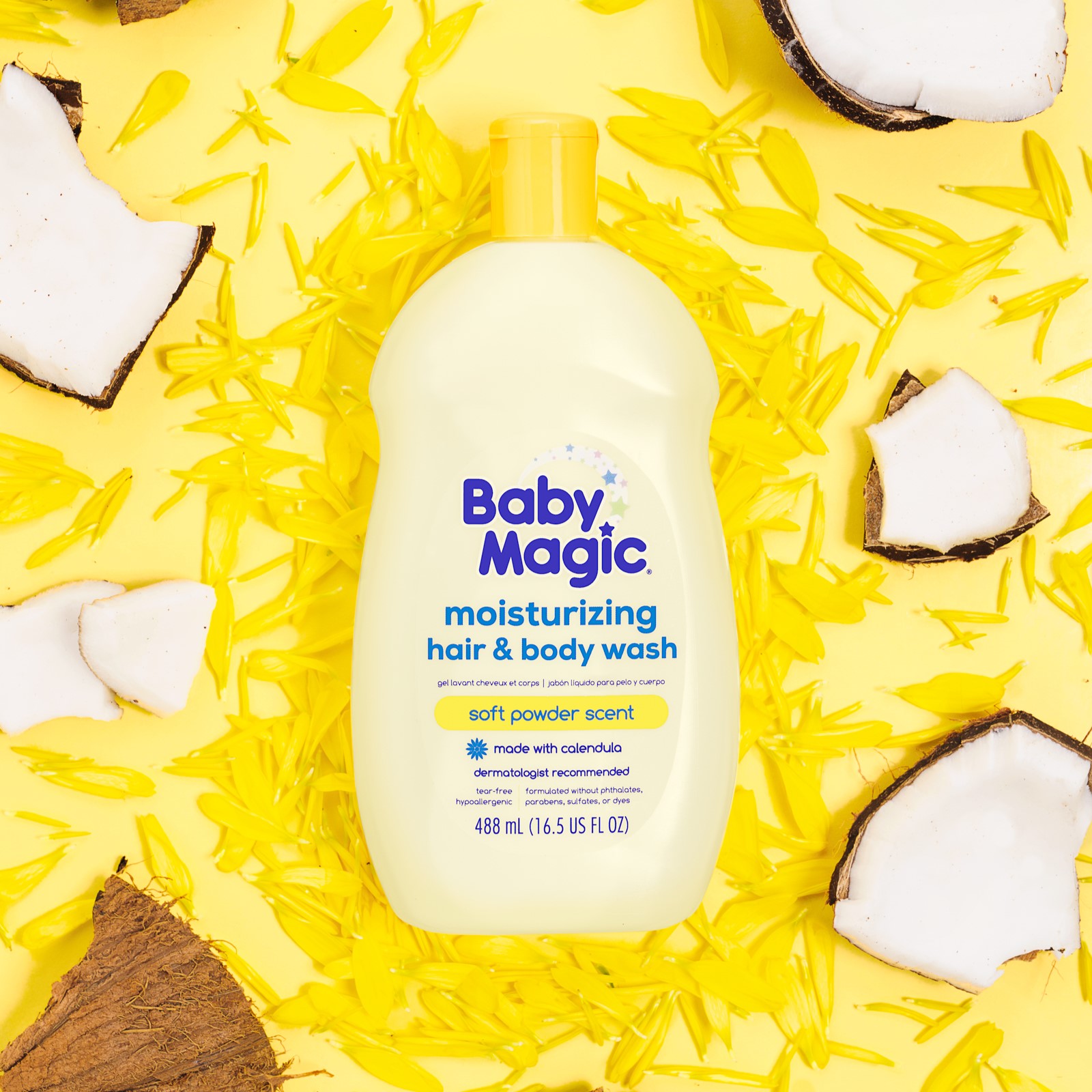 Baby Magic&nbsp;Soft Powder Gentle Hair & Body Wash 488ml
