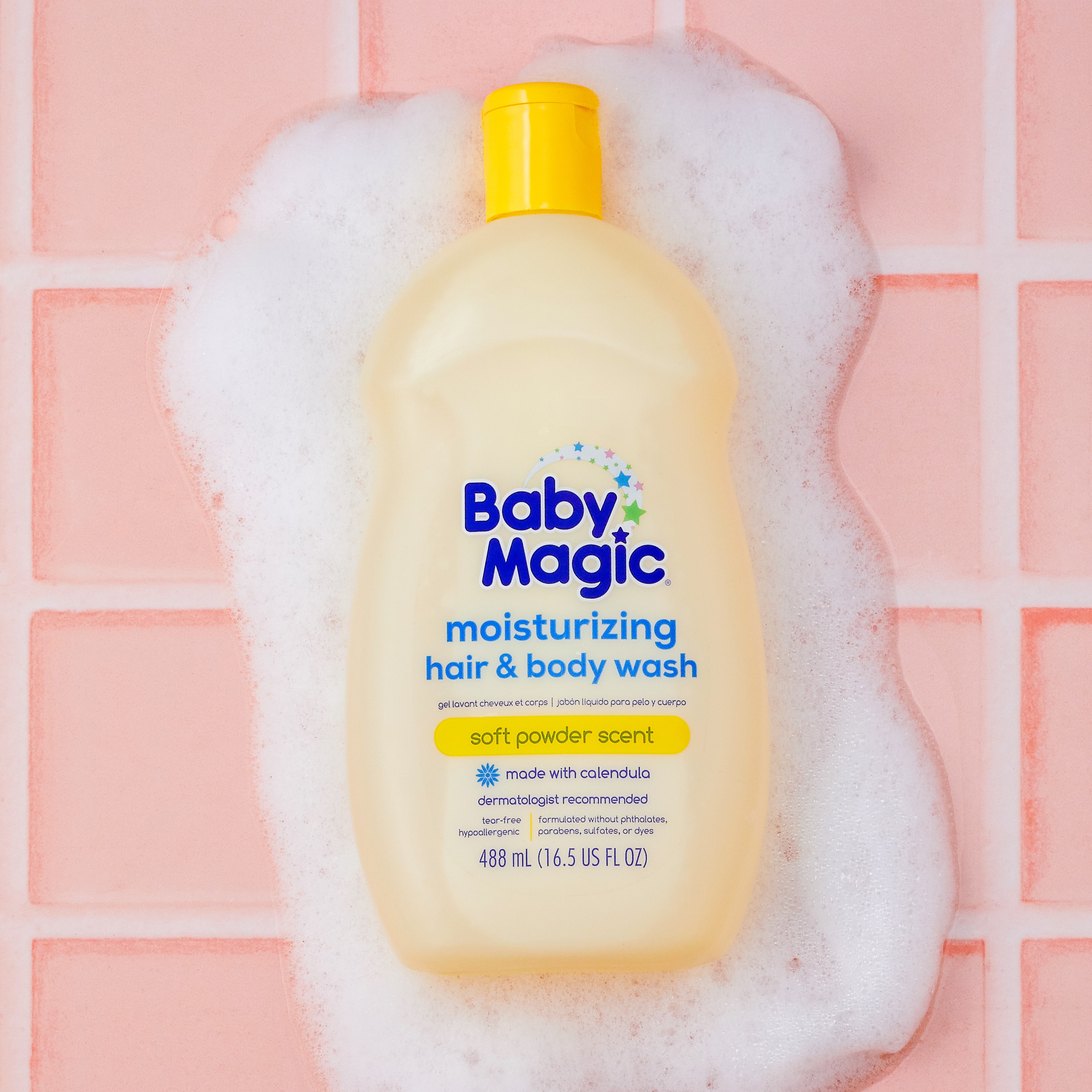 Baby Magic&nbsp;Soft Powder Gentle Hair & Body Wash 488ml