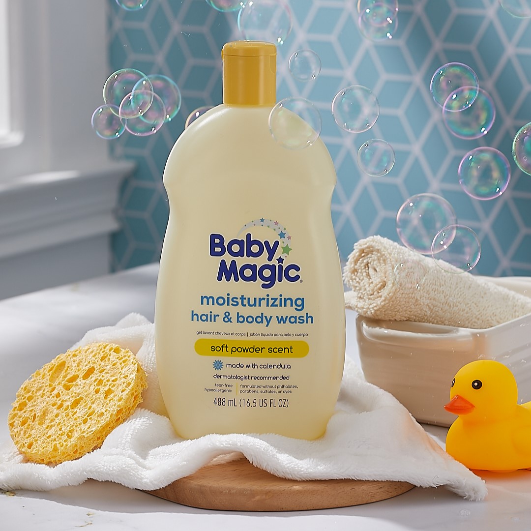 Baby Magic&nbsp;Soft Powder Gentle Hair & Body Wash 488ml