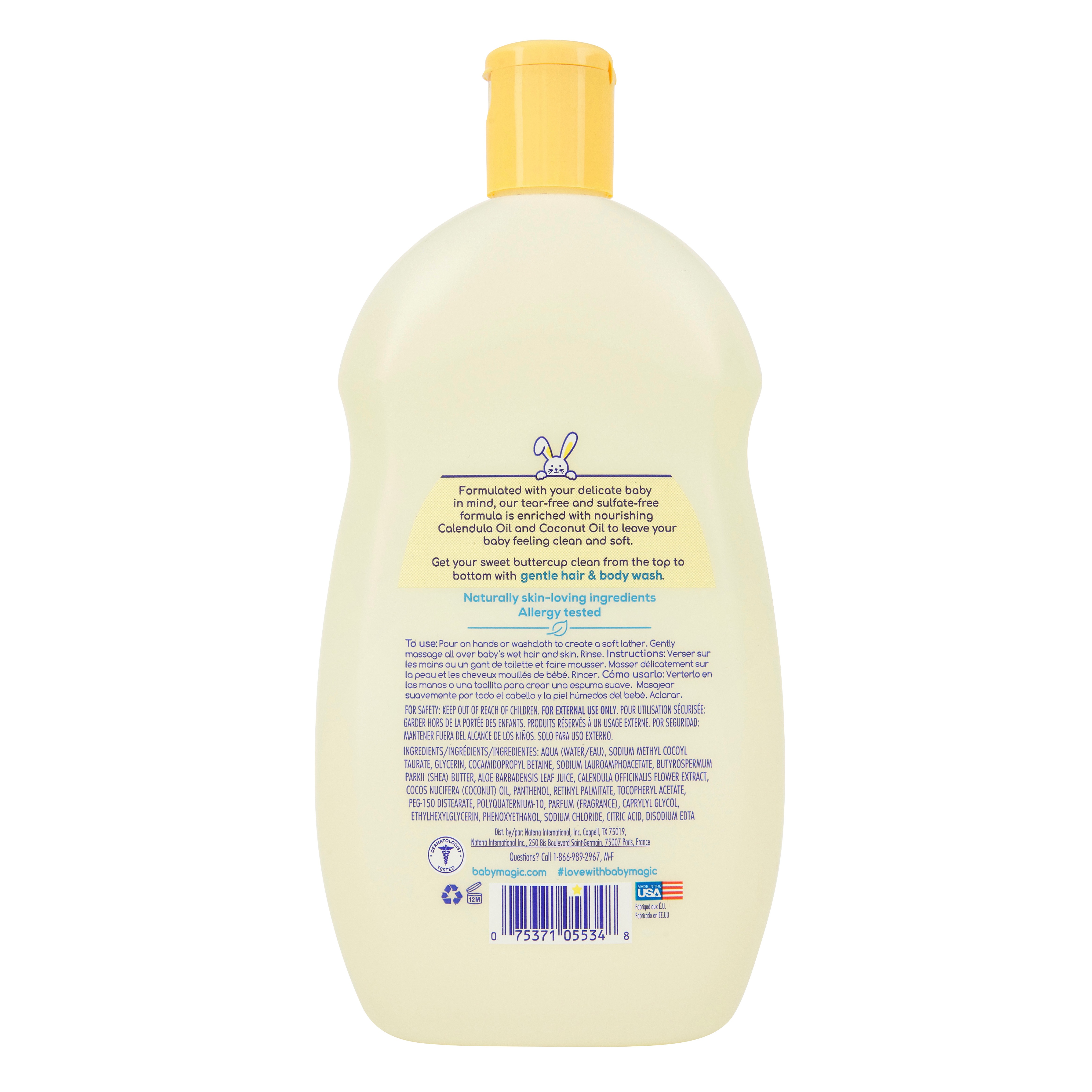 Baby Magic&nbsp;Soft Powder Gentle Hair & Body Wash 488ml