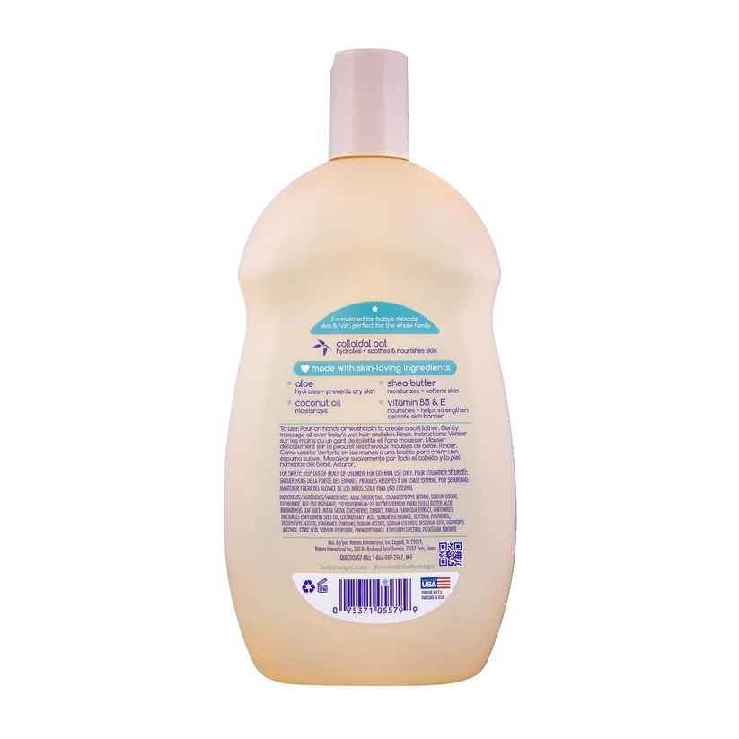Baby Magic Vanilla Oat Soothing Hair & Body Wash 488ml