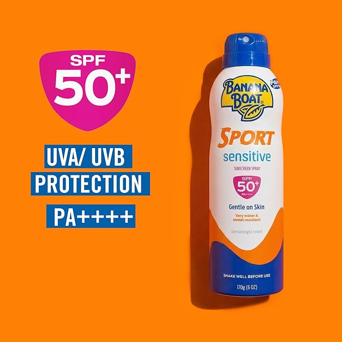 Banana Boat Simply Protect Sport (SPF 50+)Sunscreen Spray  177 ml