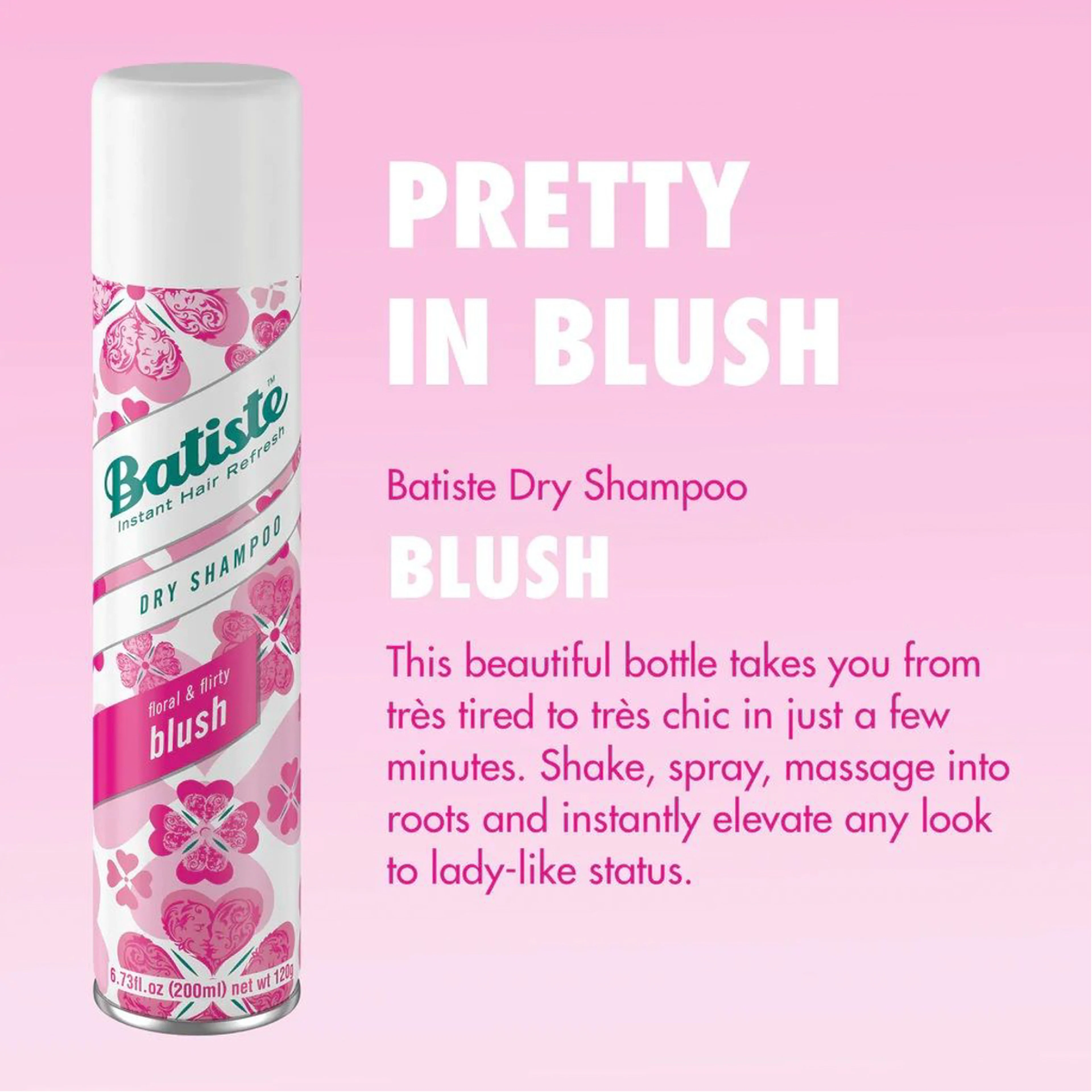 Batiste Dry Shampoo Blush 200ml Twin Pack Promo