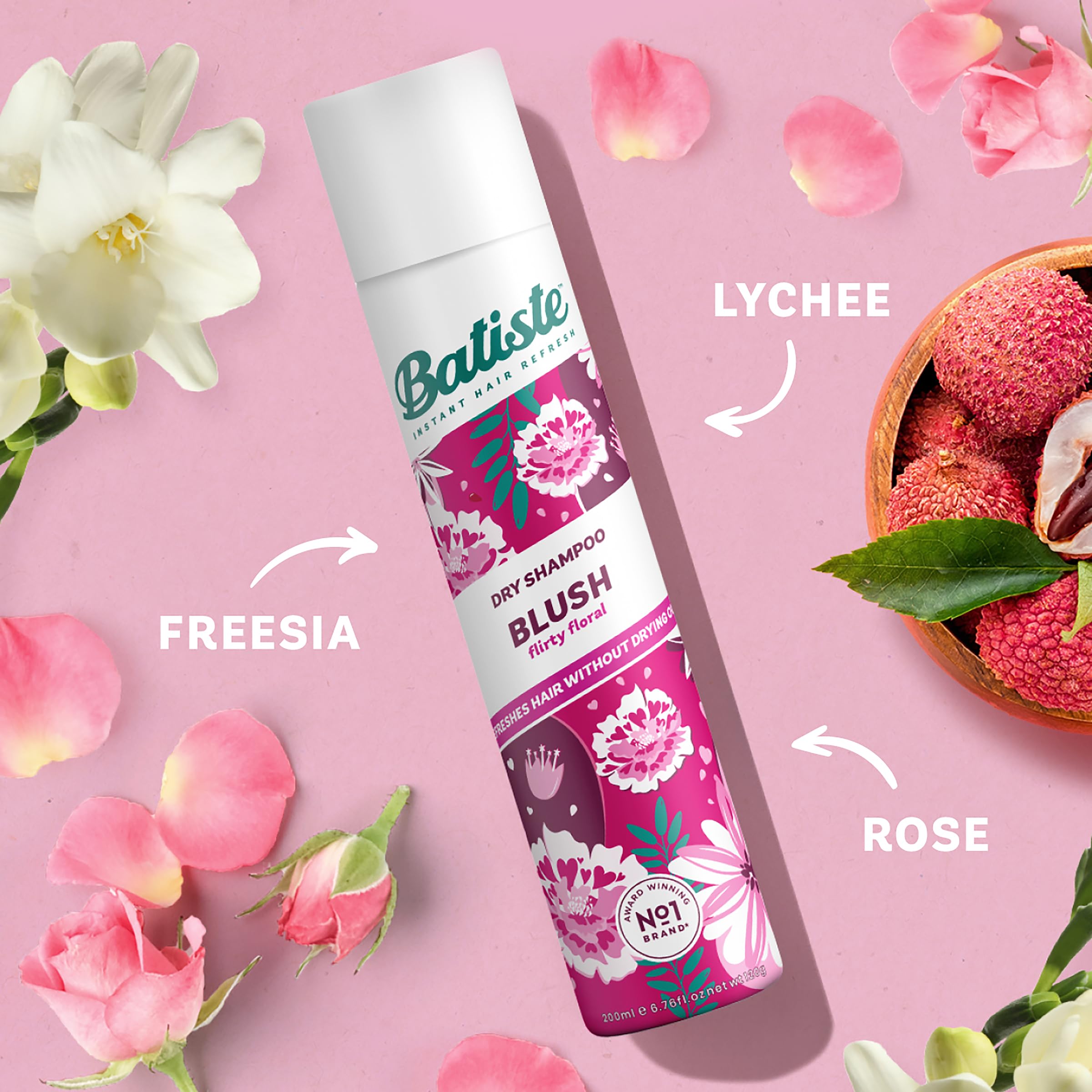 Batiste Dry Shampoo Blush 200ml Twin Pack Promo