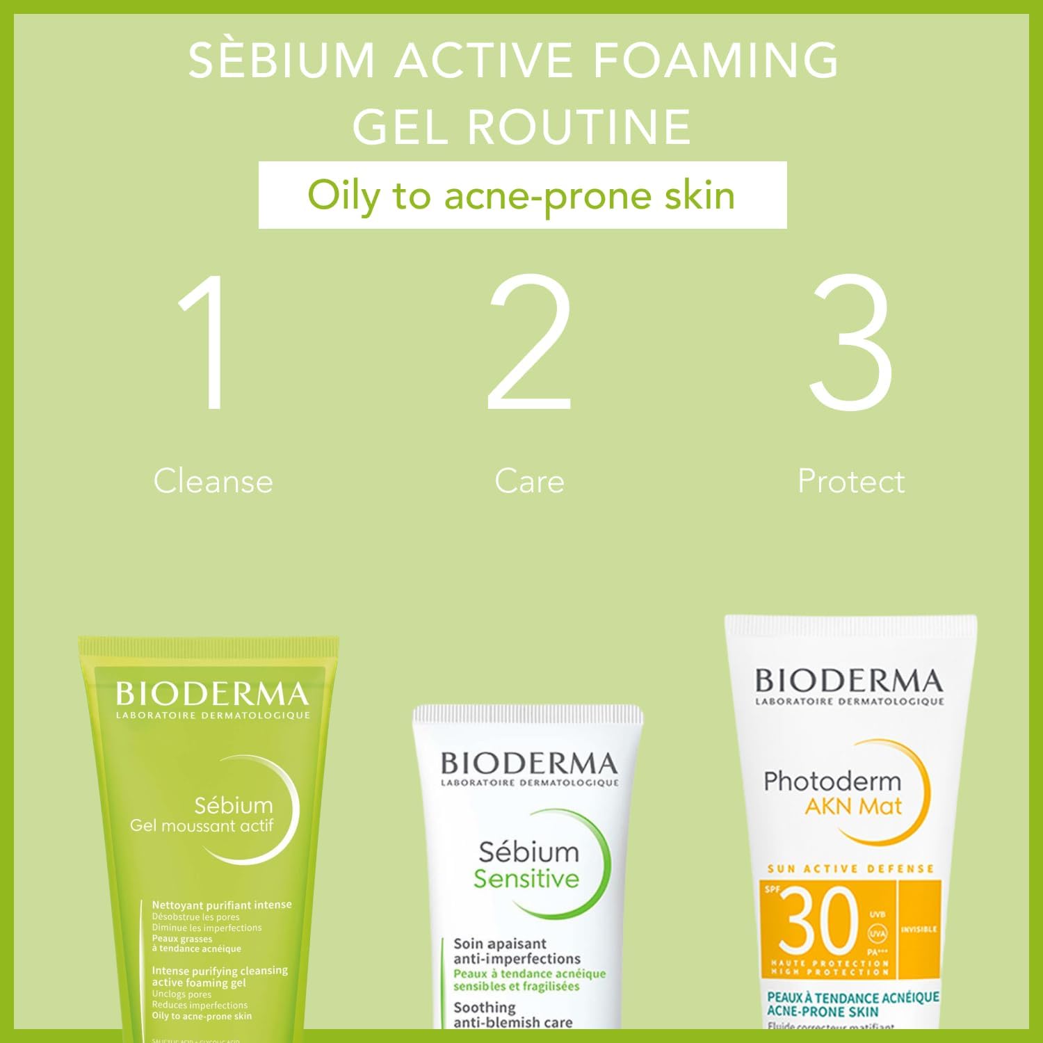 Bioderma Sebium Gel Moussant Actif Tube 200ml