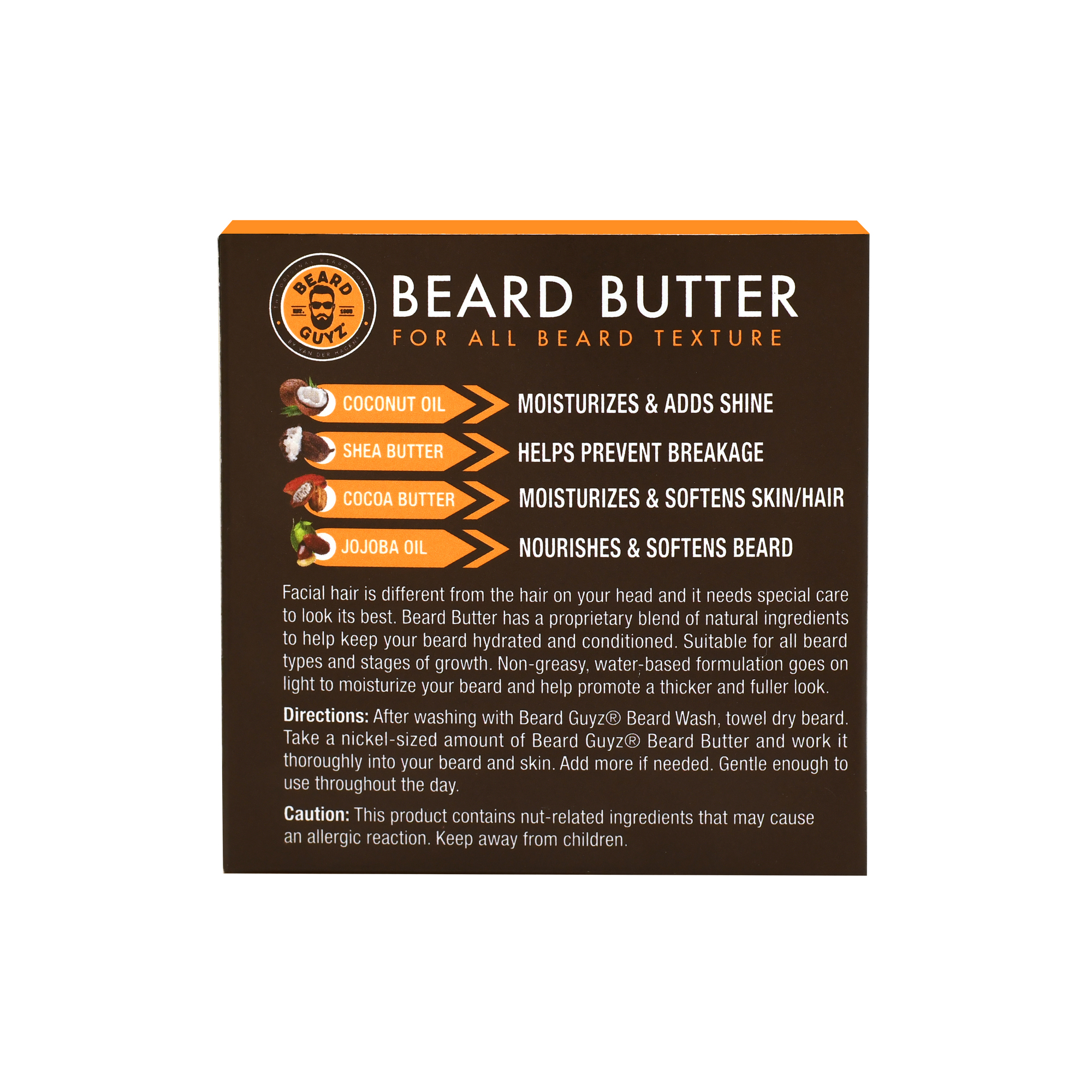 زبدة اللحية Guyz Beard بالبروتين - 4 أونصة