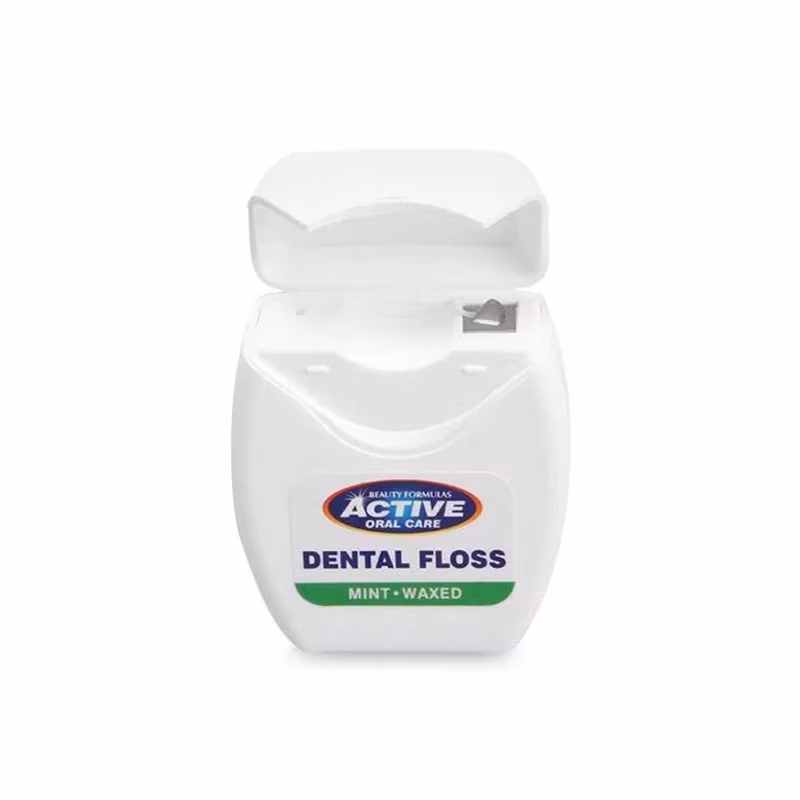 Beauty Formula Active Advanced Mint Waxed + Fluoride 100 m Floss