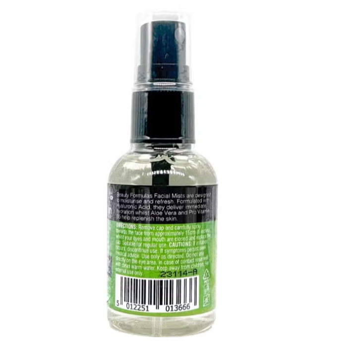 Beauty Formulas Aloe Vera With Hyaluronic Acid Mist 50ml