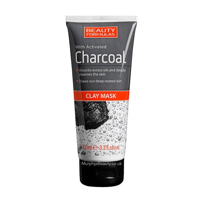 Beauty Formulas Charcoal Clay Mask 100 ml