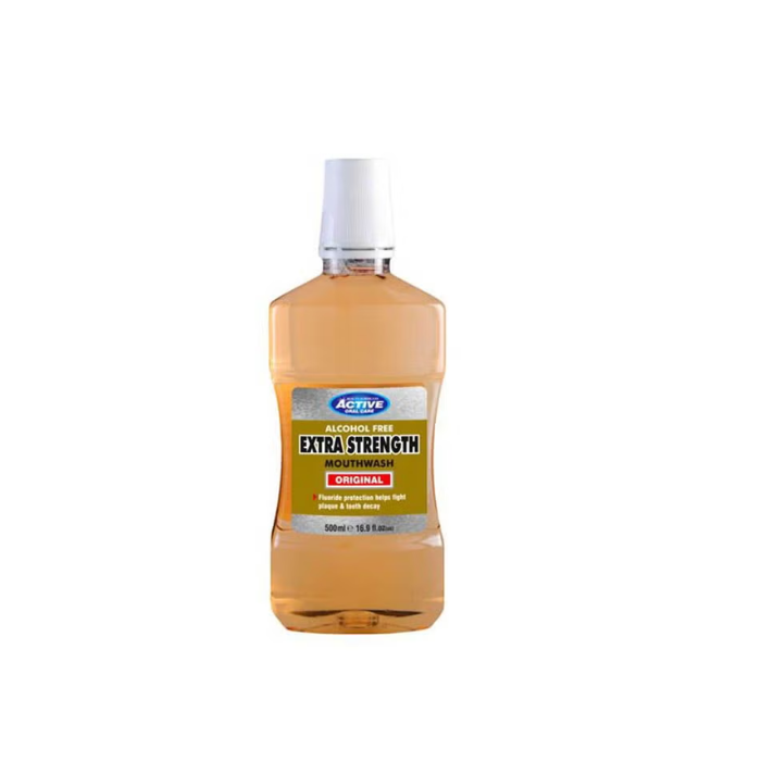 Beauty Formulas Extra Strength Original Mouthwash Twin Pack