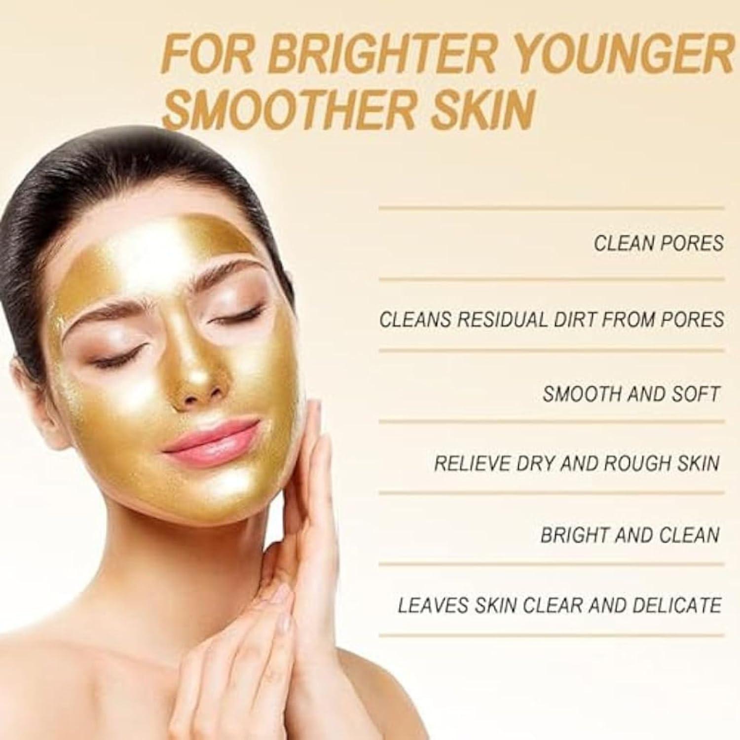 Beauty Formulas Gold Dual Step Facial Peel Off Mask 3 g+ 10 g